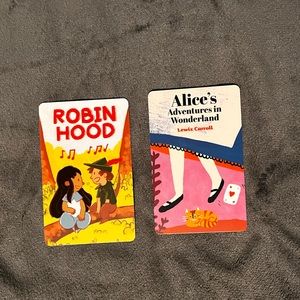 Robin Hood & Alice in Wonderland Yoto Cards